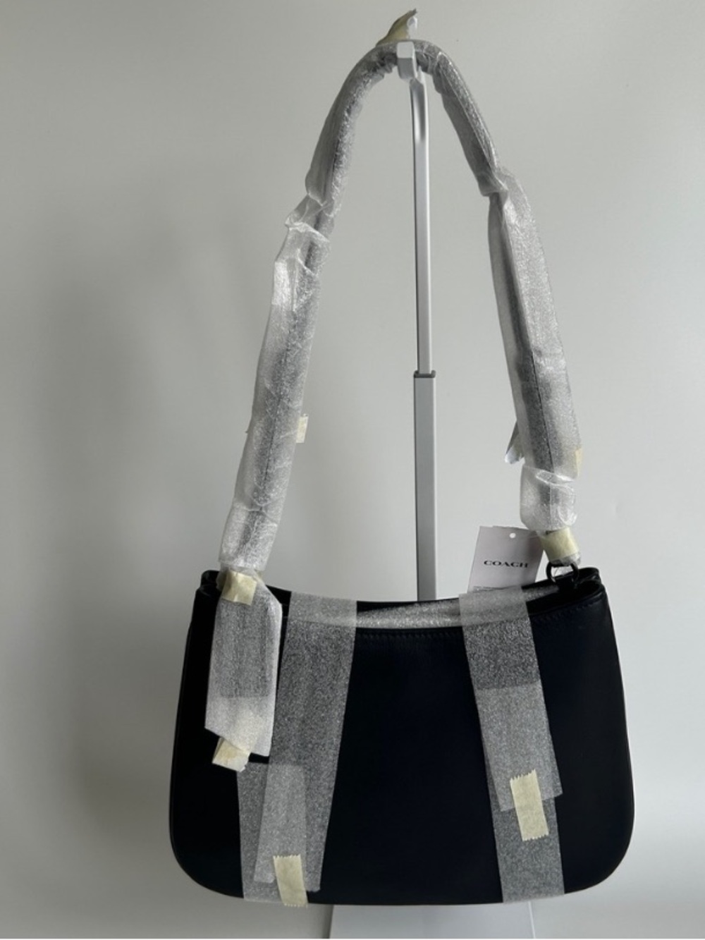 NWT Genuine Coach CP101 Penelope Leather Shoulder Bag Black JIBLK